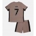 Tottenham Hotspur Son Heung-min #7 Barnkläder Tredje matchtröja till baby 2023-24 Kortärmad (+ Korta byxor) Billigt